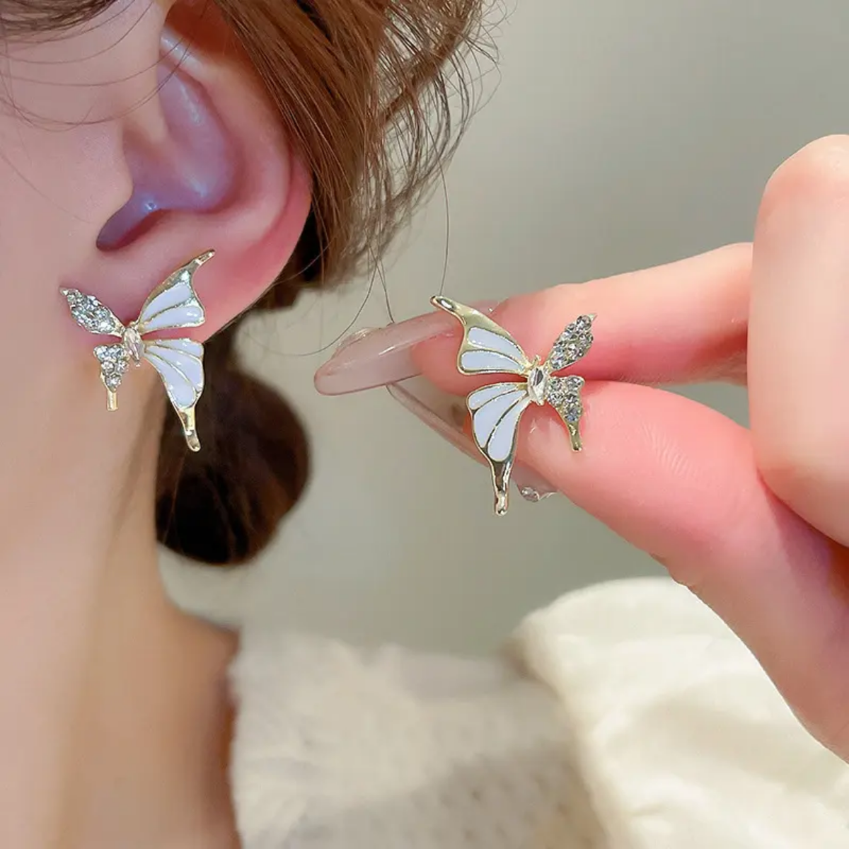 butterfly earings