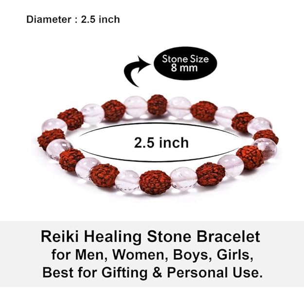 rudraksh crystal bracelets
