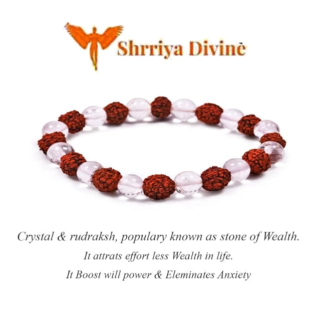 rudraksh crystal bracelets