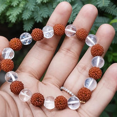 rudraksh crystal bracelets