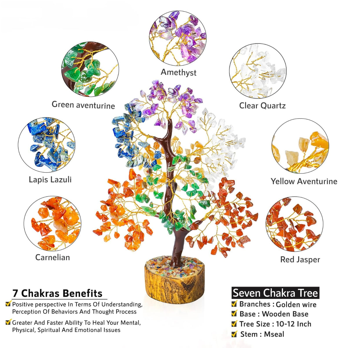 7 chakra vastu tree