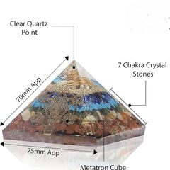 7 chakra pyramid